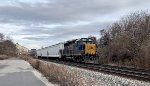 CSX 6415 with 3 cars from Lyondellbassell.